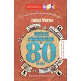 Ocolul pamantului in 80 de zile. Cele mai frumoase povesti bilingve - Jules Verne, editura Niculescu
