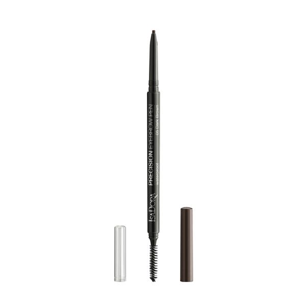 Creion pentru Sprancene Rezistent la Apa, Nuanta 05 Maro Inchis - Precison Eyebrow Pen Waterproof, Nuanta 05 Dark Brown, IsaDora, 0.09 g