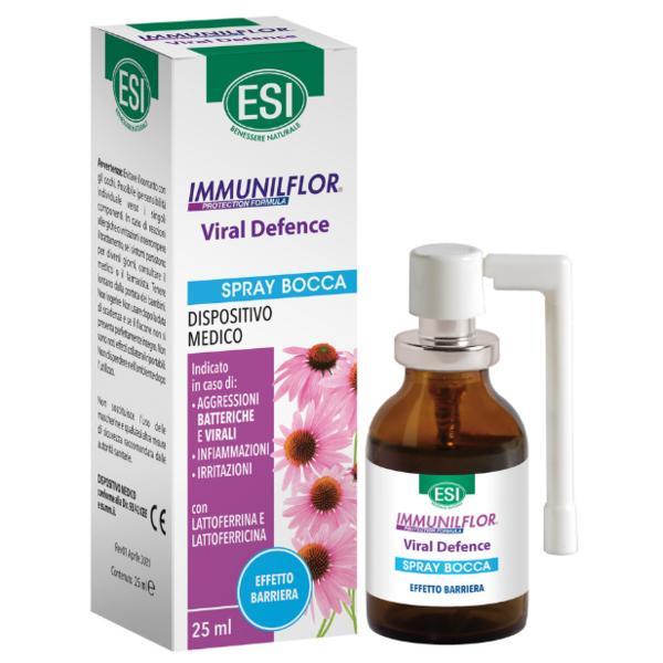 SHORT LIFE - Immunilflor Spray Oral cu Lactoferina ESI, 25 ml