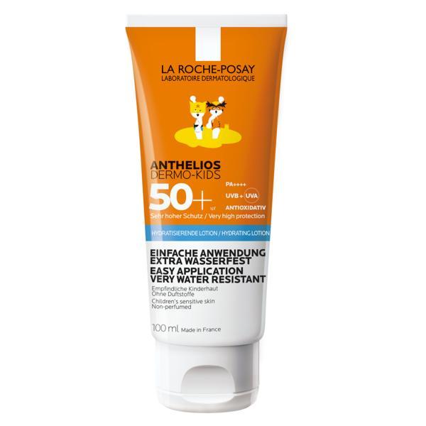 Lapte de protectie solara pentru copii SPF 50+ Anthelios Dermo Pediatrics, La Roche-Posay, 100 ml