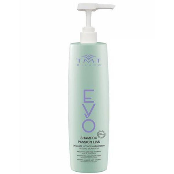 Sampon Profesional Anti-Frizz cu Efect de Netezire Tmt Milano Evo Passion Liss Shampoo, 1000 ml