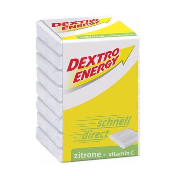 Tablete Dextroza Cuburi Lamaie si Vitamina C Dextro Energy Zitrone + Vitamin C, 46 g