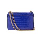 Geanta, Victoria's Secret, The Victoria Medium Shoulder Bag, Sapphire Croc