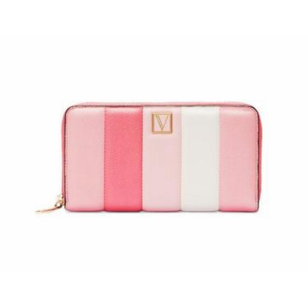 Portofel, Victoria's Secret, The Victoria Wallet, Pink Multi Stripe