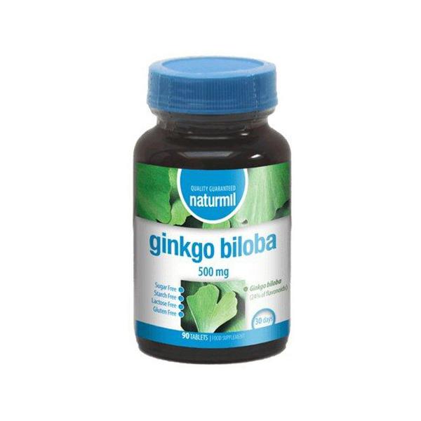 Ginkgo Biloba 500 mg Naturmil, 90 tablete
