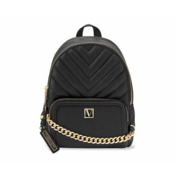 Rucsac, Victoria's Secret, Backpack V-Quilt Black