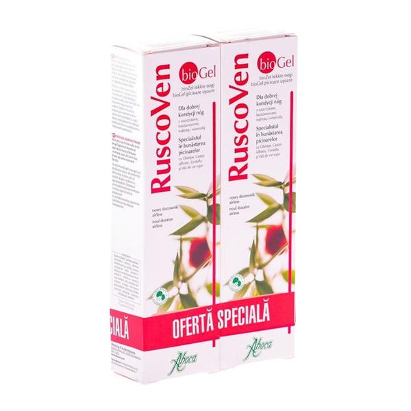 supradyn 1+1 gratis pret catena RuscoVen BioGel, Aboca, 100 ml, 1 + 1 Gratis