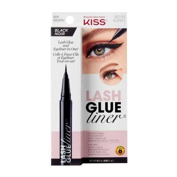 Contur de ochi adeziv KissUSA Lash Glue Liner Black