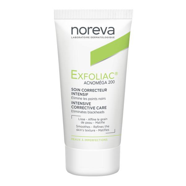 Crema corectoare intensiva pentru ten acneic Exfoliac Acnomega 200, Noreva, 30 ml