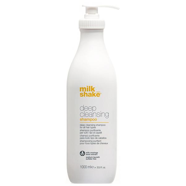 Sampon Curatare Profunda pentru Toate Tipurile de Par - Milk Shake Deep Cleansing Shampoo, 1000 ml