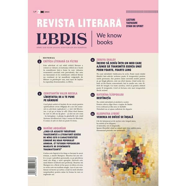 Revista literara Libris Nr.23 (5) Iulie 2023, Editura Creator