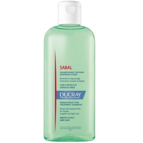 Sampon tratament sebo-reglator pentru par gras Sabal, Ducray, 200 ml