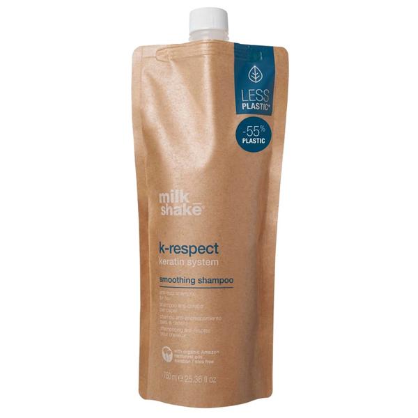 sampon washgo 750 ml pret Sampon pentru Netezire cu Keratina - Milk Shake K-Respect Keratin System Smoothing Shampoo, 750 ml