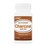 Carbune Activ - GNC Activated Charcoal 520 mg, 60 capsule