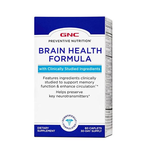 pastile de linistire a sistemului nervos md Formula pentru Sanatatea Sistemului Nervos - GNC Preventive Nutrition Brain Health, 60 comprimate