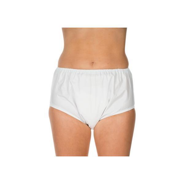 Chilot incontinenta nivel 5/5, Suprima, Unisex, PVC, Alb, Mar 40