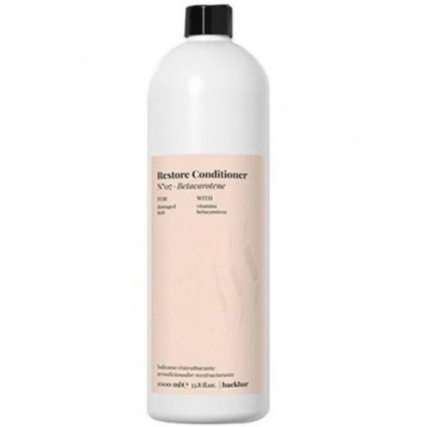 Balsam regenerator pentru par deteriorat,Farmavita Back Bar N07 Beta caroten, 1000 ml