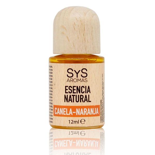 Esenţă naturală (ulei) aromaterapie SyS Aromas - scorţişoară si portocală 12 ml