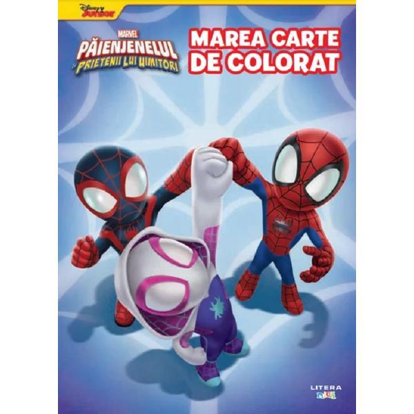 Marvel. Paienjenelul si prietenii lui uimitori. Marea carte de colorat