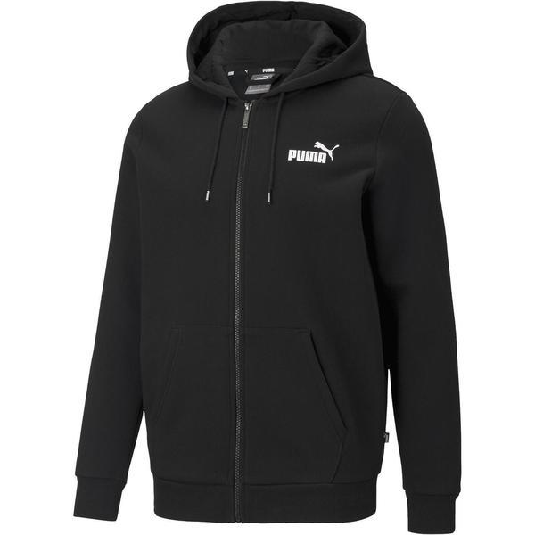 Hanorac barbati Puma Essentials Full-Zip Logo 58670201, S, Negru