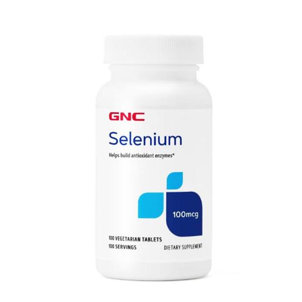 Seleniu 100 mcg - GNC, 100 tablete