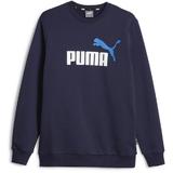 Bluza barbati Puma ESS 2 Col Big Logo Crew FL 58676207, S, Albastru