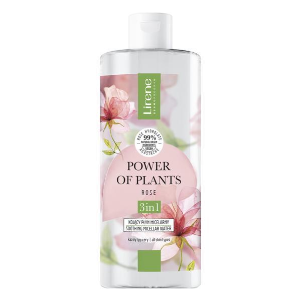 Apa micelara cu efect calmant Lirene Power of Plants, 400 ml