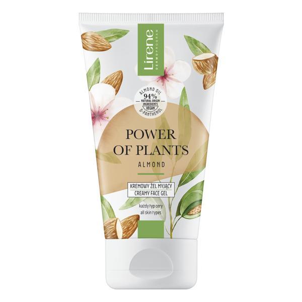 Gel cremos pentru curatare faciala Lirene Power of Plants, 150ml