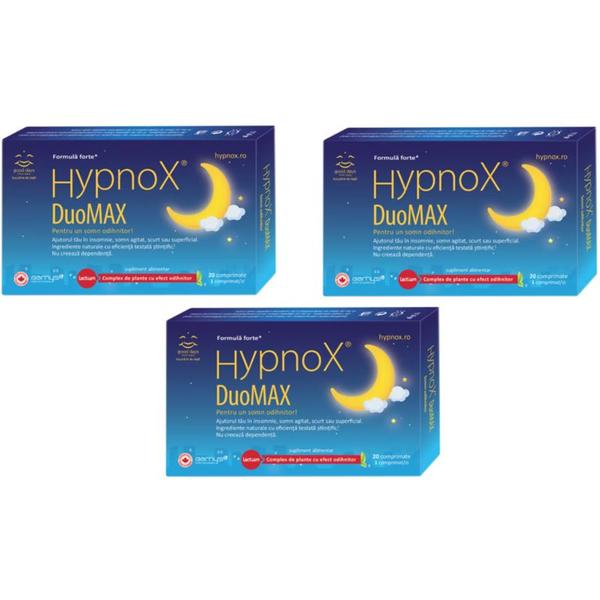 Pachet - Barny&#039;s Hypnox Duomax, Good Days Therapy, 20 comprimate, 2 + 1 cutii