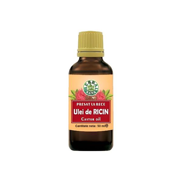 cura de slabire cu ulei de ricin Ulei de Ricin - Herbavit, 50 ml