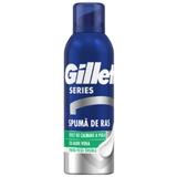 Spuma de Ras pentru Pielea Sensibila cu Aloe Vera - Gillette Shave Foam Sensitive Skin Soothing, 200 ml