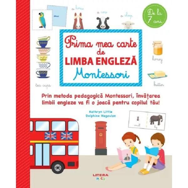 Litera Prima mea carte de limba engleza Montessori…