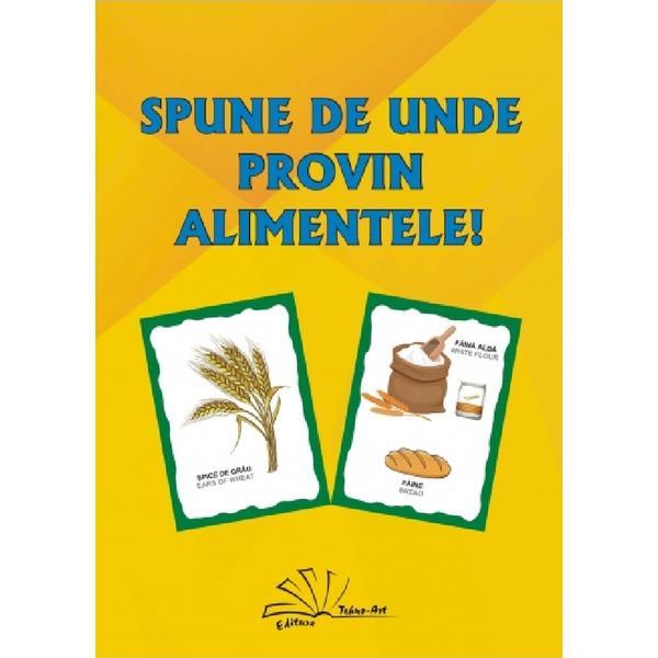 Spune de unde provin alimentele - Daniela Dosa, editura Tehno-art