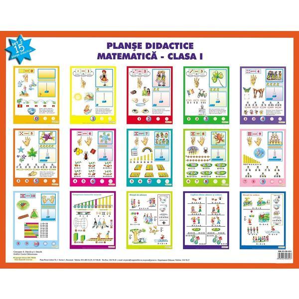 Adunarea si scaderea. Planse didactice - Clasa 1, editura Erc Press