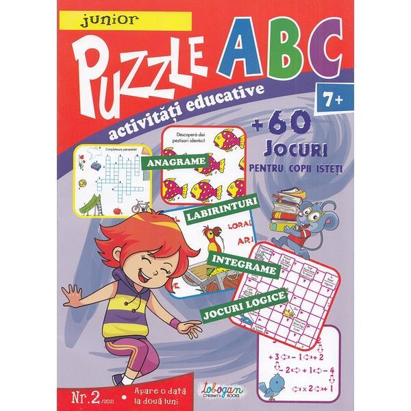 Puzzle ABC Nr.2. Activitati educative, editura Erc Press