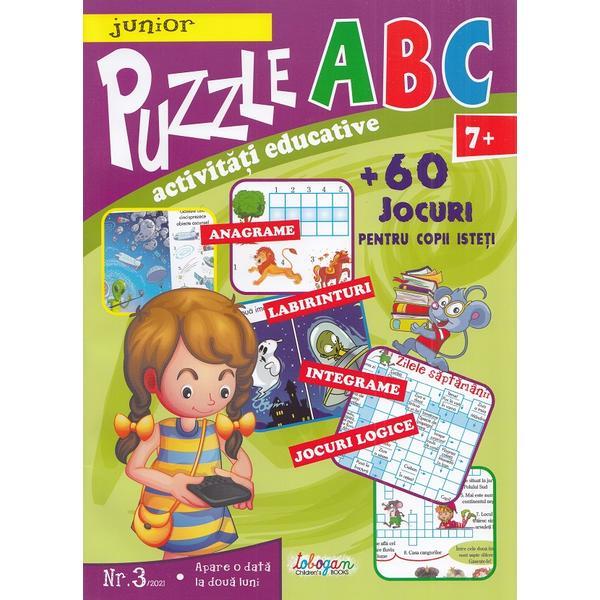 Puzzle ABC Nr.3. Activitati educative, editura Erc Press