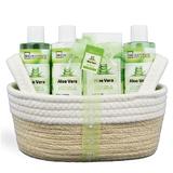 Set 4 produse cosmetice  pentru baie cu aloe vera Complete Bath IDC Institute 42130, 795 ml