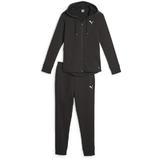 Trening femei Puma Classics Hooded FL Tracksuit 62263701, XS, Negru