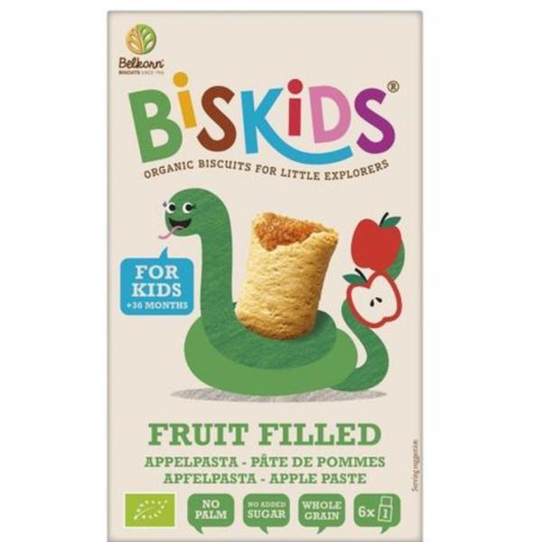 Biscuiti Eco Biskids fara zahar cu umplutura de mar pentru copii +36 luni, Belkron, 150 g