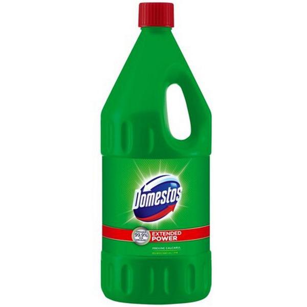 SHORT LIFE - Dezinfectant pentru Toaleta cu Aroma de Pin - Domestos Thick Bleach Pine Extended Power, 2000 ml