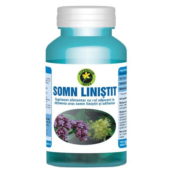 Somn Linistit - Hypericum, 60 capsule