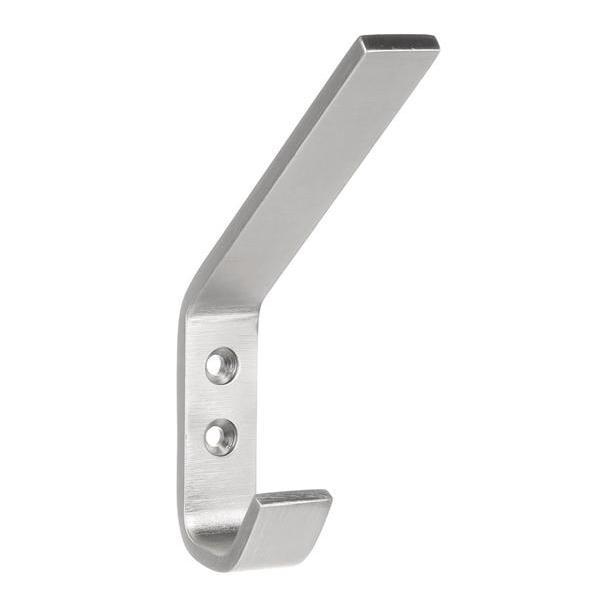 Agatatoare cuier Nook, finisaj inox periat, 128x19x75 mm