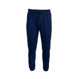 Pantaloni trening barbat, indigo, cu terminatie inferioara elastica, M