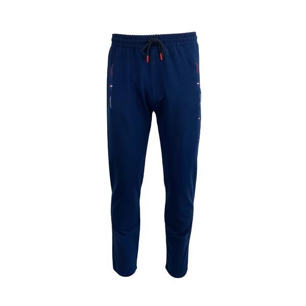 Pantaloni trening barbat, 3 buzunare cu fermoare, indigo, L