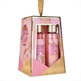 Set Cadou pentru baie cu aroma de trandafiri ( Gel dus 50 ml + Sare baie 60 g + Burete ) Moment for You,  Accentra 6055856