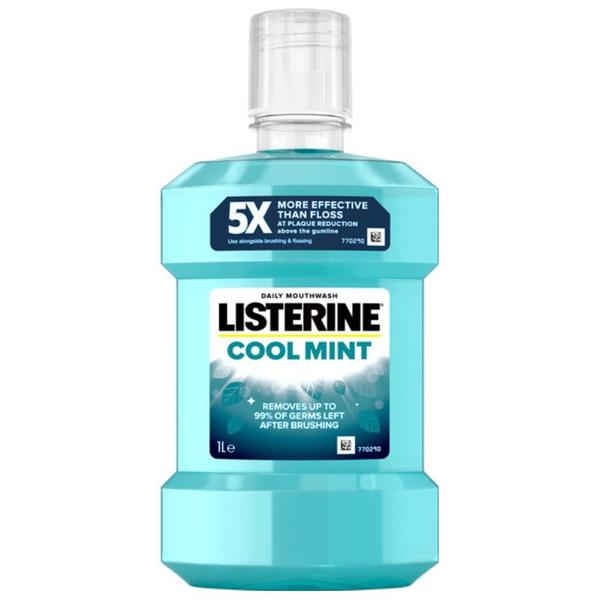 Apa de Gura - Listerine Cool Mint, 1000 ml