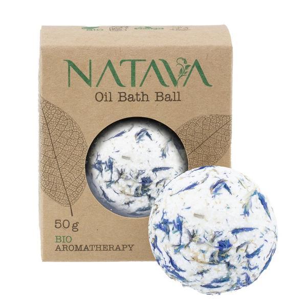 Bila de baie parfumata cu ulei de Floare de Colt, Bio, Natava, 50 g