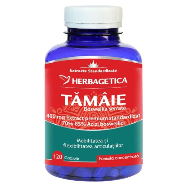 Tamaie Boswellia Serrata Herbagetica, 120 capsule