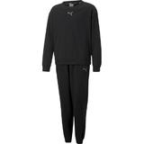 Trening copii Puma Loungewear Suit 67073401, 129-140 cm, Negru