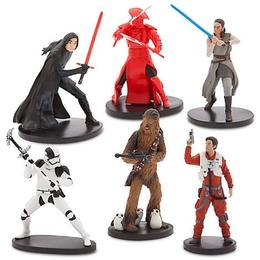 Set 6 figurine Star Wars: The Last Jedi - Disney